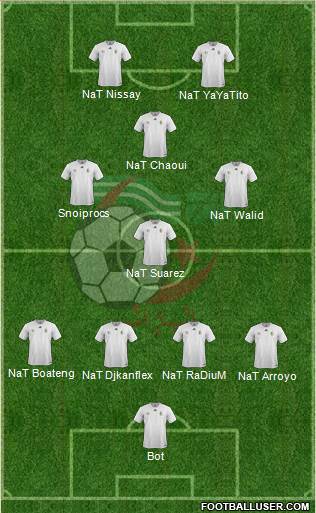 Algeria Formation 2016