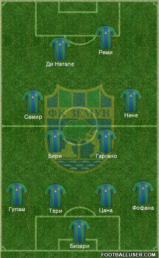 FK Zemun Formation 2016