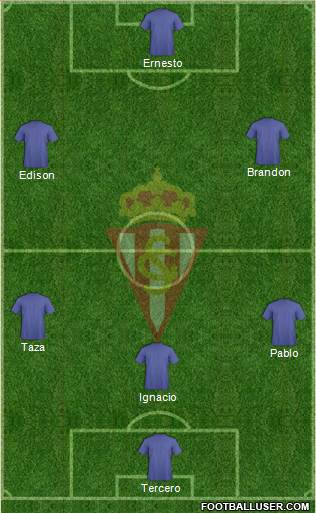 Real Sporting S.A.D. Formation 2016