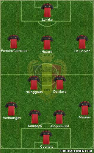 Belgium Formation 2016