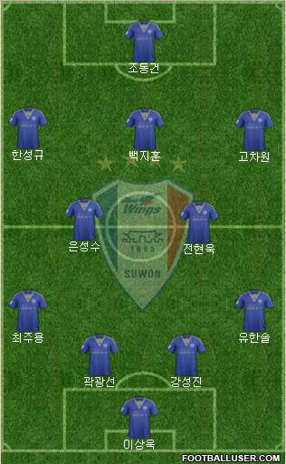 Suwon Samsung Blue Wings Formation 2016