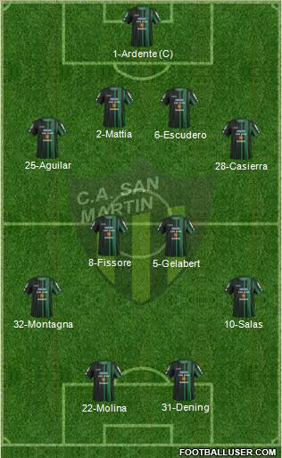 San Martín de San Juan Formation 2016