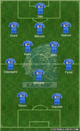 KAA Gent Formation 2016
