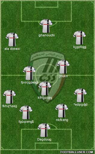 Club Sportif Sfaxien Formation 2016