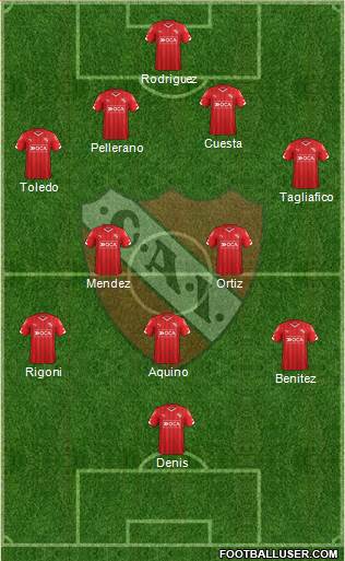 Independiente Formation 2016