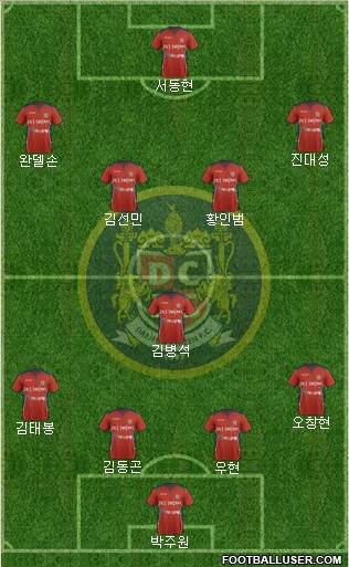 Daejeon Citizen Formation 2016