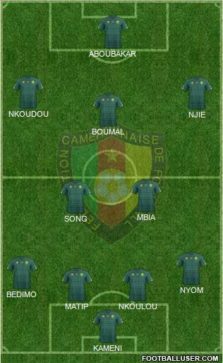 Cameroon Formation 2016