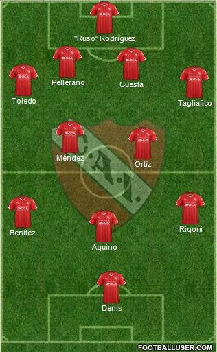 Independiente Formation 2016