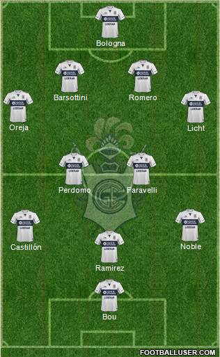 Gimnasia y Esgrima de La Plata Formation 2016