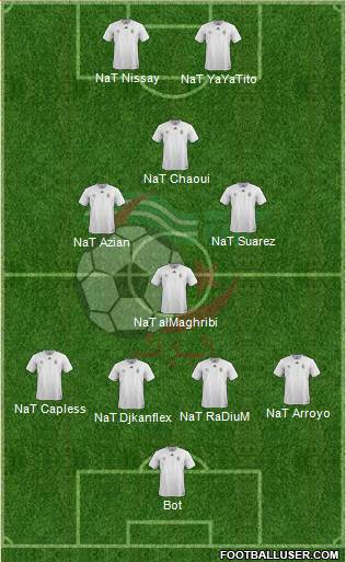 Algeria Formation 2016