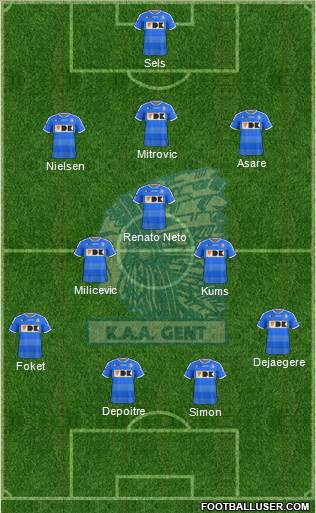 KAA Gent Formation 2016