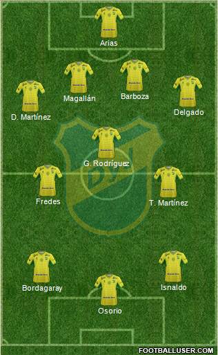 Defensa y Justicia Formation 2016