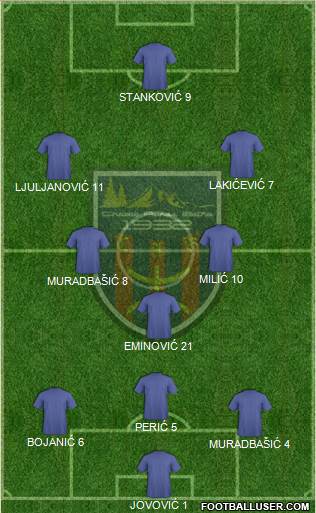 Chabab Aurès Batna football formation