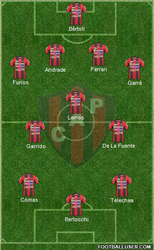Patronato de Paraná Formation 2016