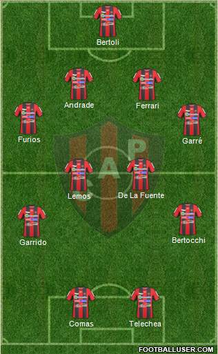 Patronato de Paraná Formation 2016