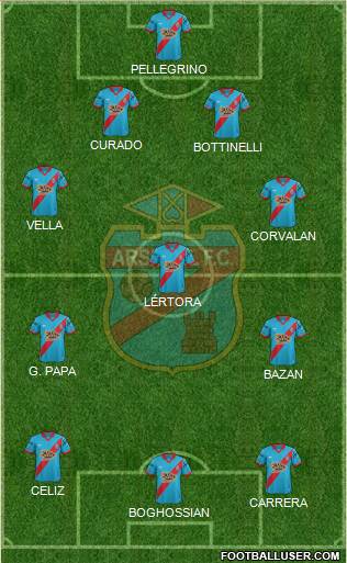 Arsenal de Sarandí Formation 2016