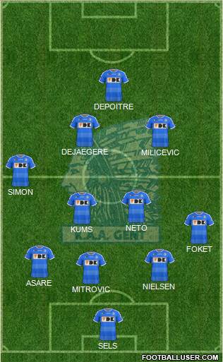 KAA Gent Formation 2016