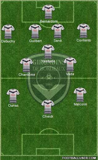 FC Girondins de Bordeaux Formation 2016
