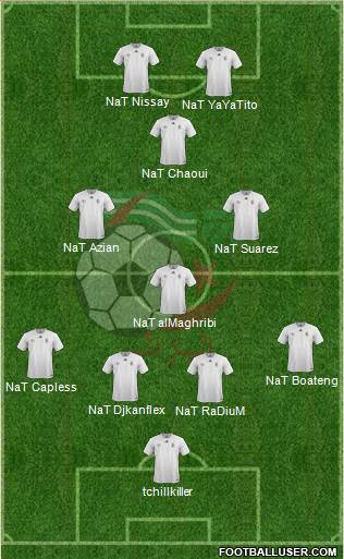 Algeria Formation 2016