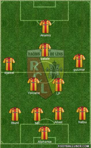 Racing Club de Lens Formation 2016