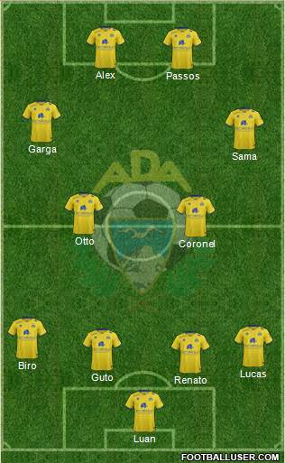 A.D. Alcorcón Formation 2016