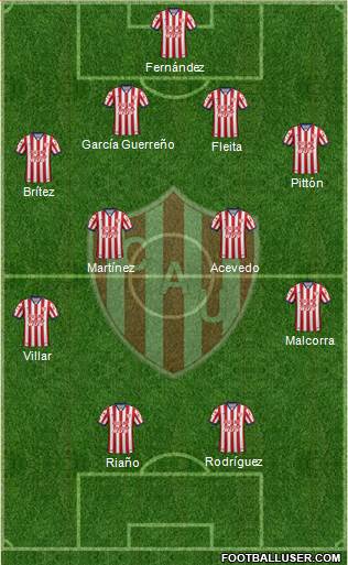 Unión de Santa Fe Formation 2016