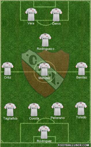 Independiente Formation 2016
