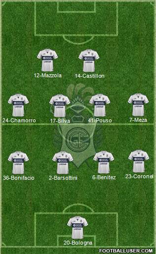 Gimnasia y Esgrima de La Plata Formation 2016