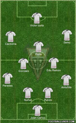 Albacete B., S.A.D. Formation 2016