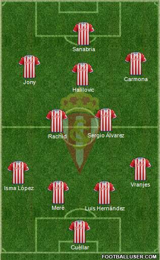Real Sporting S.A.D. Formation 2016