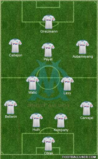 Olympique de Marseille Formation 2016
