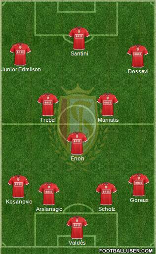 R Standard de Liège Formation 2016