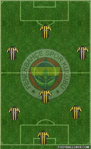 Fenerbahçe SK Formation 2016