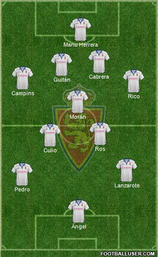 R. Zaragoza S.A.D. Formation 2016