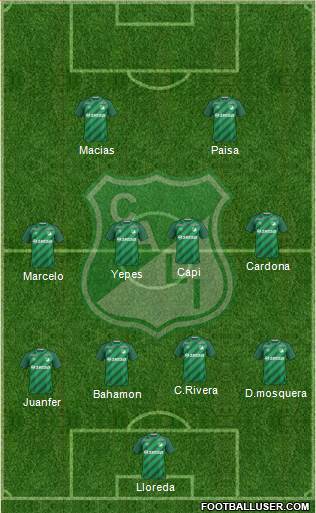 AC Deportivo Cali Formation 2016
