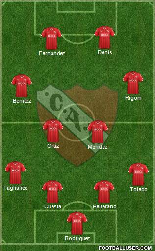 Independiente Formation 2016