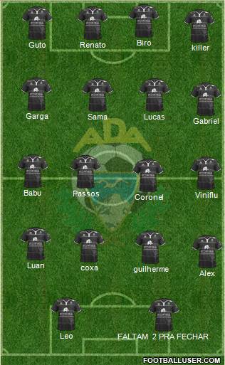 A.D. Alcorcón Formation 2016