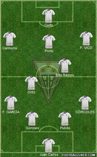 Albacete B., S.A.D. Formation 2016