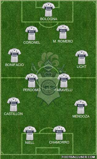 Gimnasia y Esgrima de La Plata Formation 2016