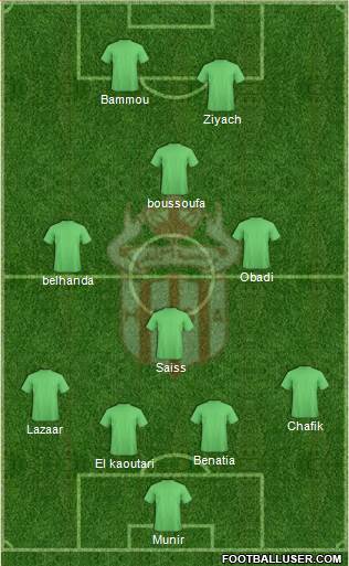 Hassania Union Sport Agadir Formation 2016