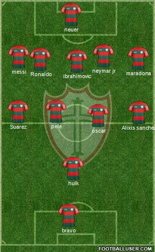 A Portuguesa D Formation 2016