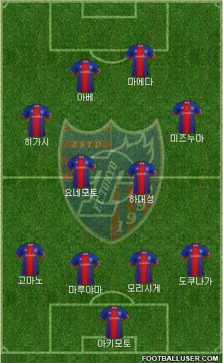 FC Tokyo Formation 2016