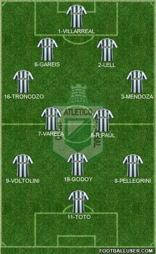 CDC Atlético Nacional Formation 2016