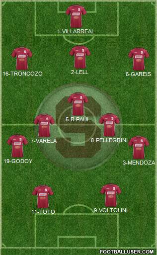 CD Saprissa Formation 2016