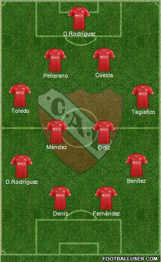 Independiente Formation 2016