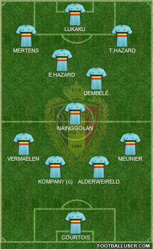 Belgium Formation 2016