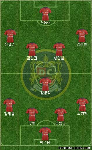 Daejeon Citizen Formation 2016