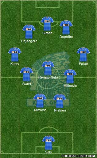 KAA Gent Formation 2016