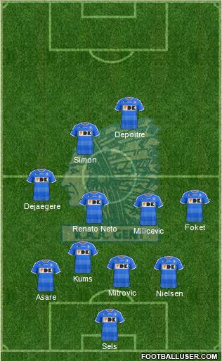 KAA Gent Formation 2016