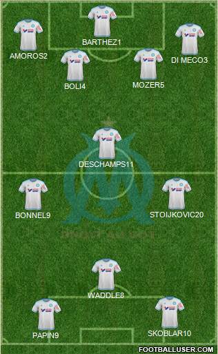 Olympique de Marseille Formation 2016
